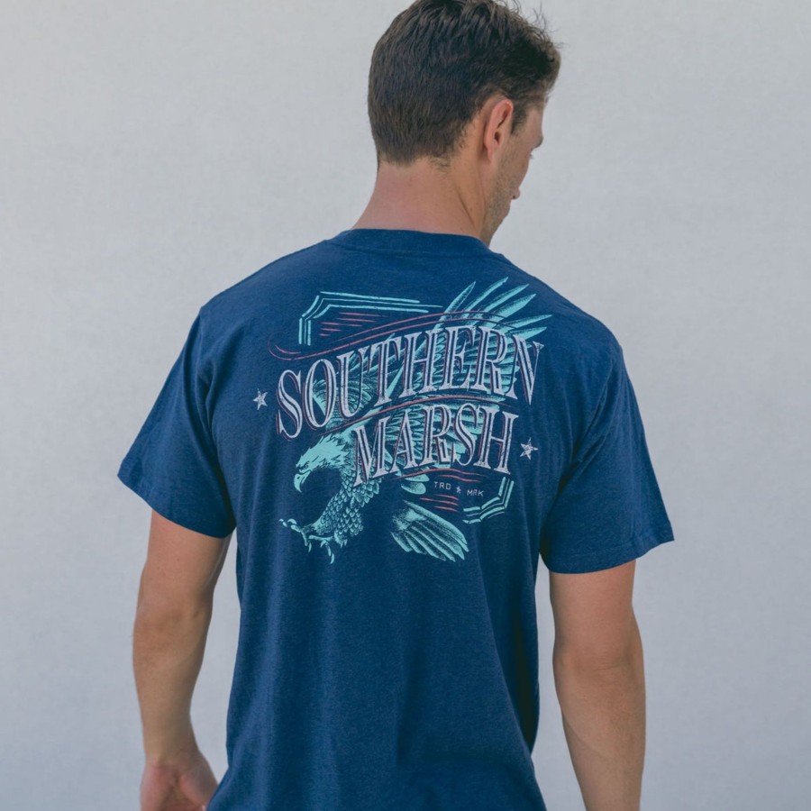 Women'S Southern Marsh Original Tees | Liberty Eagle Tee