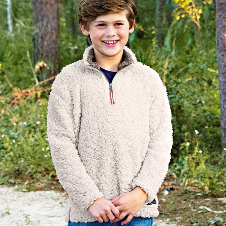 Youth Southern Marsh Pullovers And Sweaters | Youth Appalachian Pile Sherpa Pullover