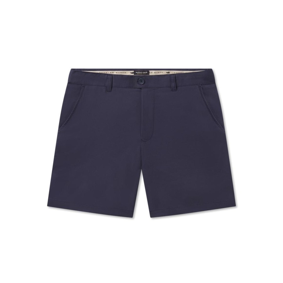 Men'S Southern Marsh Shorts | Peterson Performance Short - 7.5In Flat Front