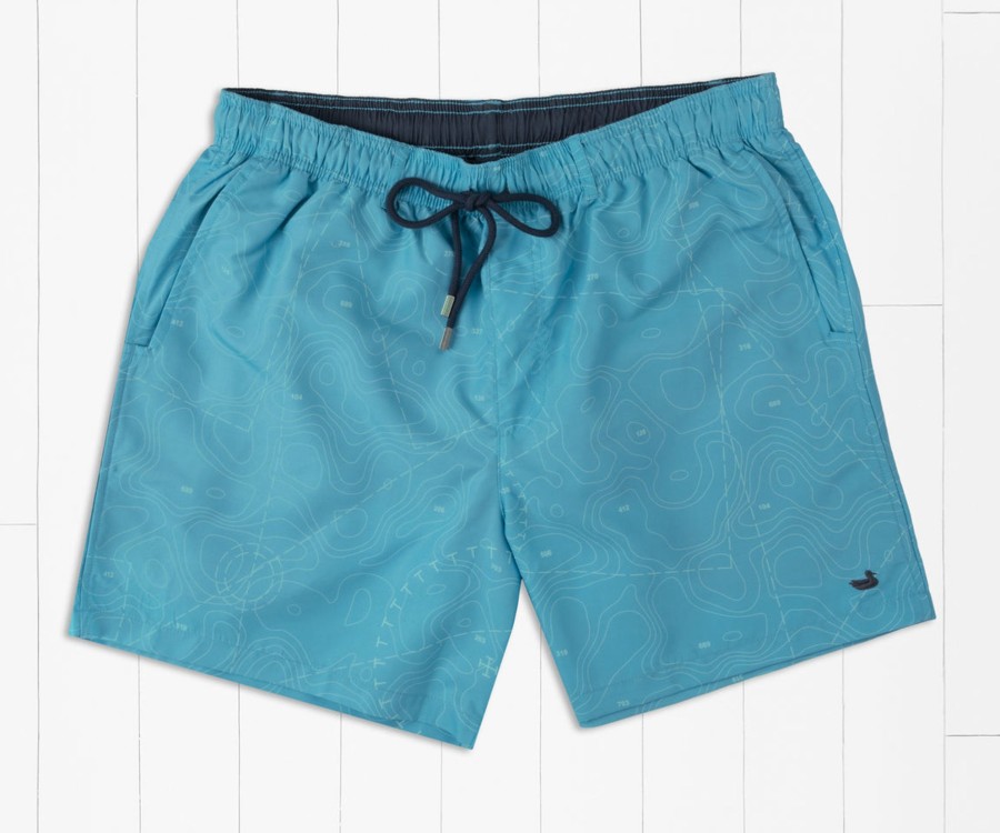 Men'S Southern Marsh Swim Trunks | Dockside Swim Trunk - Off The Charts