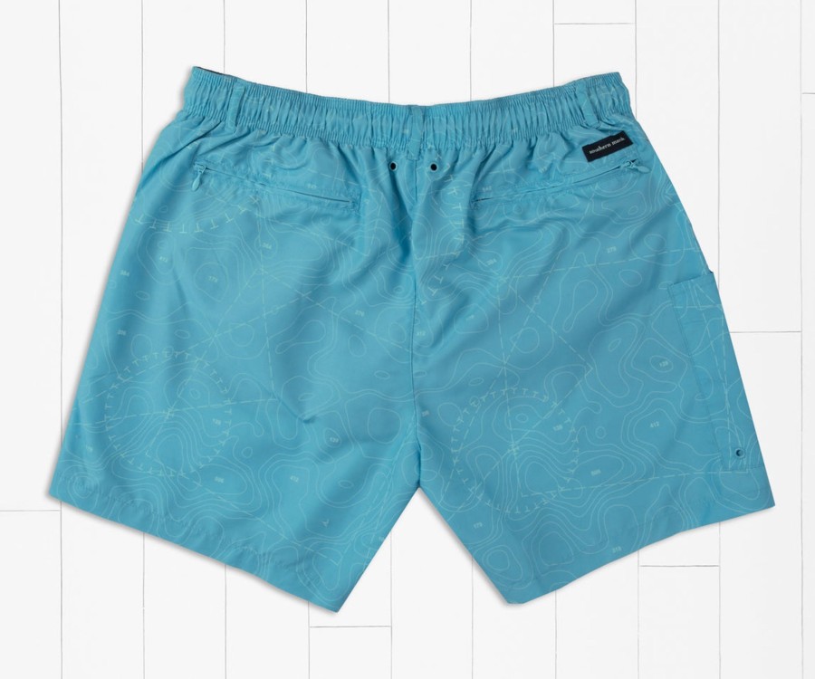 Men'S Southern Marsh Swim Trunks | Dockside Swim Trunk - Off The Charts