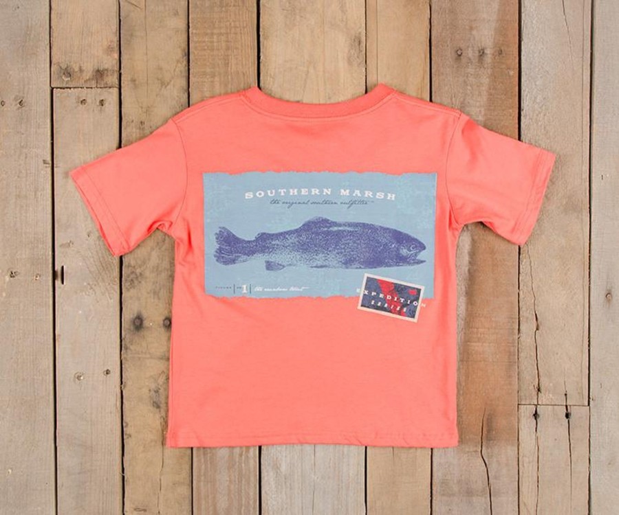 Youth Southern Marsh Original Tees | Youth Expedition Series Tee - Rainbow Trout