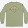 Women'S Southern Marsh Original Long Sleeve Tees | Southern Tradition Tee | Morning Rise | Long Sleeve Bay Green