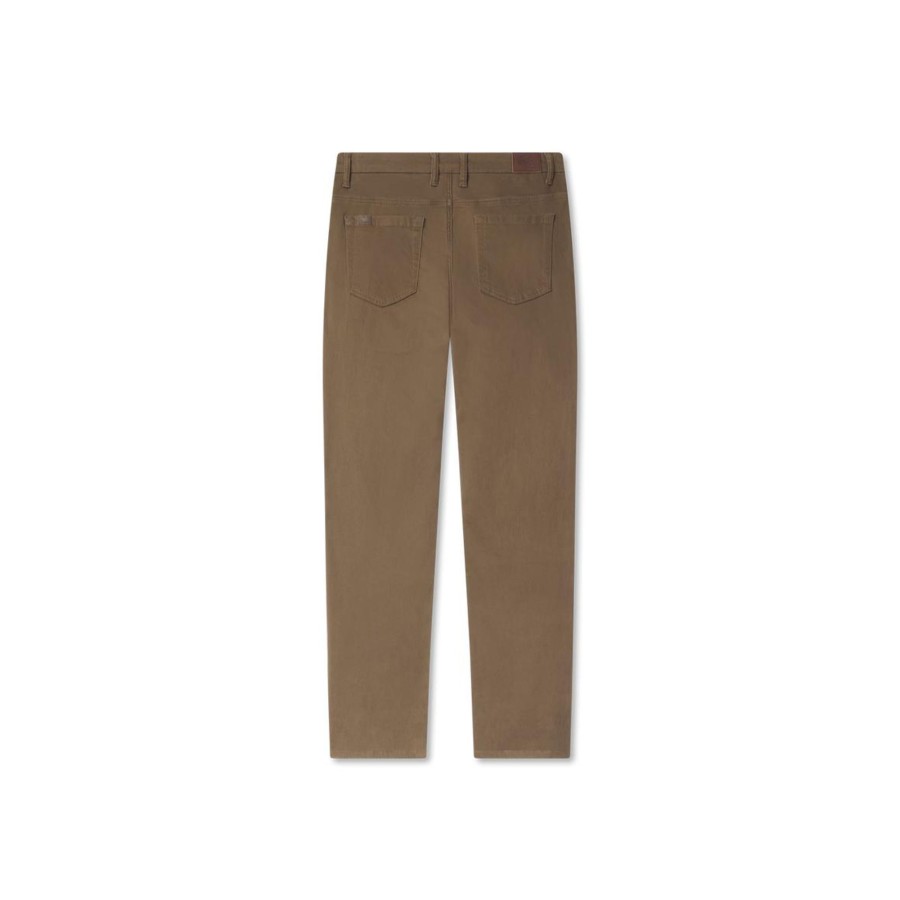 Men'S Southern Marsh Pants | Cahaba Comfort Stretch Twill Pant Dark Brown