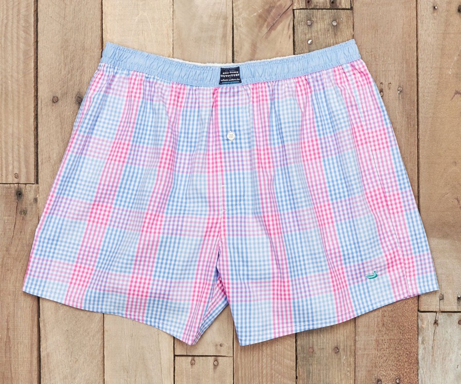 Men'S Southern Marsh Sleepwear | Men'S Boxer Shorts | Hanover Gingham