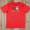 Men'S Southern Marsh Original Ss Tees | Authentic Heritage Tee | Georgia Red