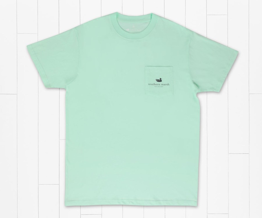 Men'S Southern Marsh Original Ss Tees | Fly Out Lines Tee