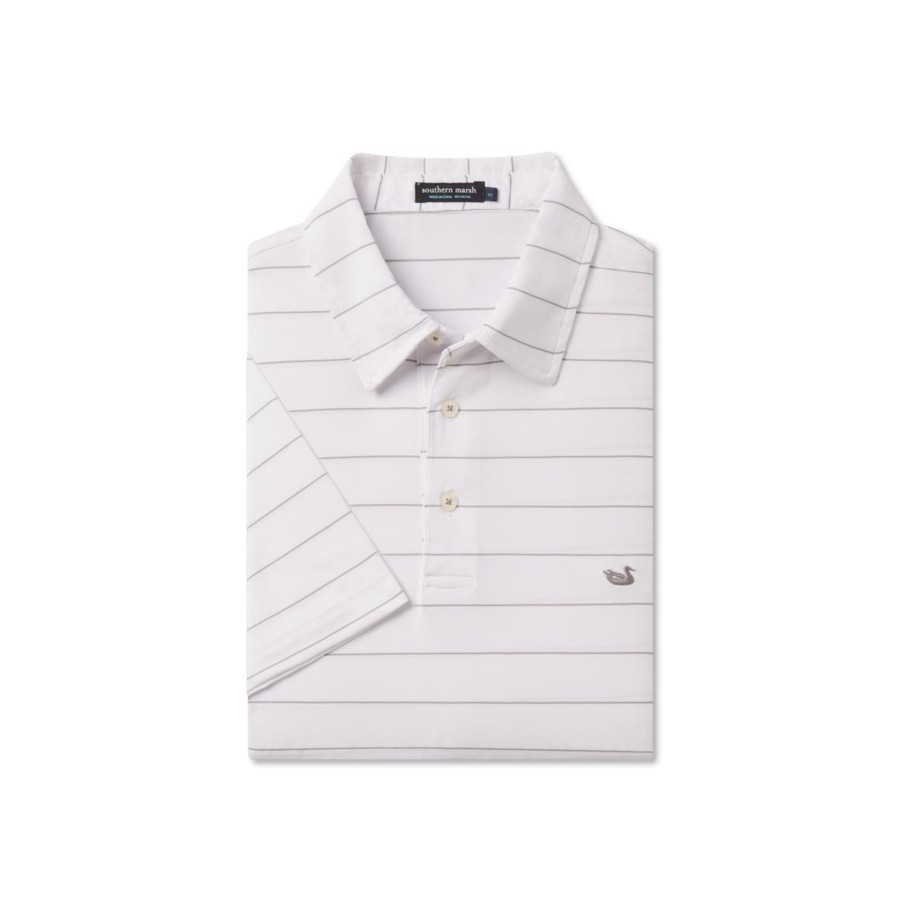 Men'S Southern Marsh Polos | Bermuda Performance Polo | Paulson