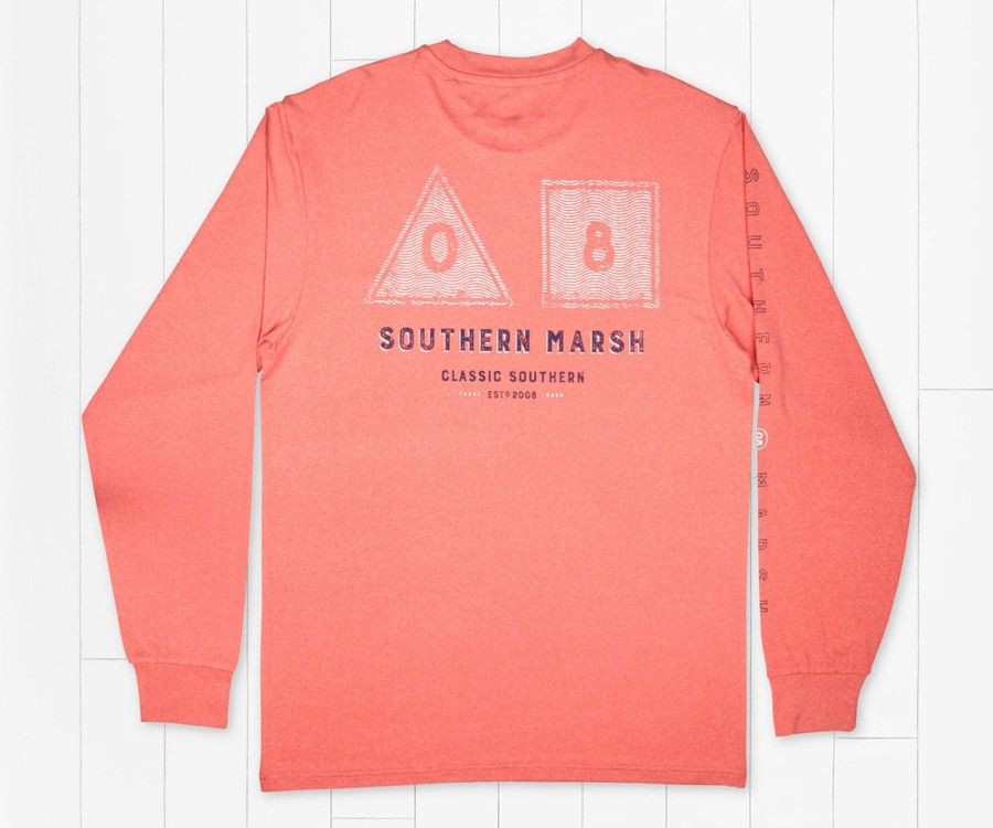 Women'S Southern Marsh Performance Long Sleeve Tees | Fieldtec Featherlight Tee | Navigation | Long Sleeve