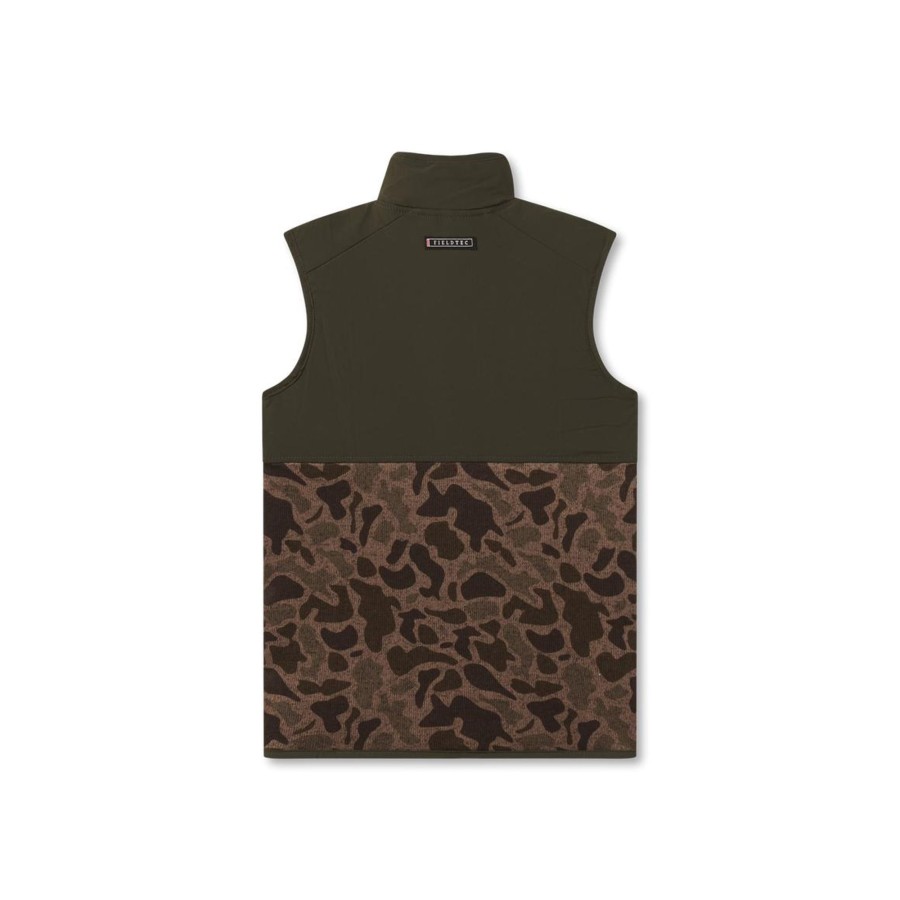 Youth Southern Marsh Jackets And Vests | Youth Billings Fieldtec Vest | Camo Brown Camo