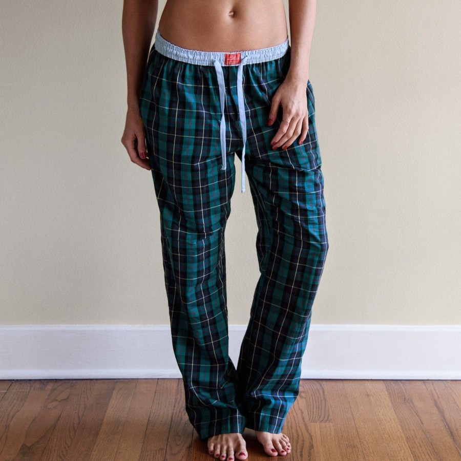 Women'S Southern Marsh Sleepwear | Savannah Tartan Lounge Pant