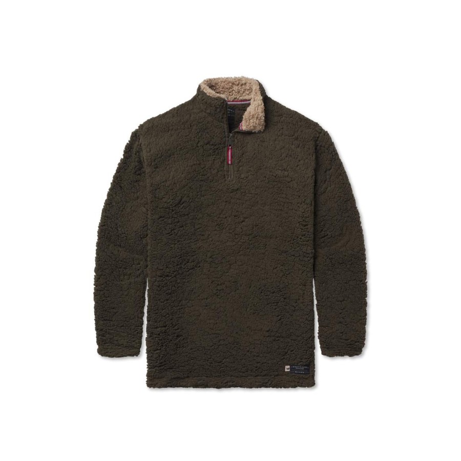 Men'S Southern Marsh Pullovers And Sweaters | Sherpa Pullover | Appalachian Pile Fleece