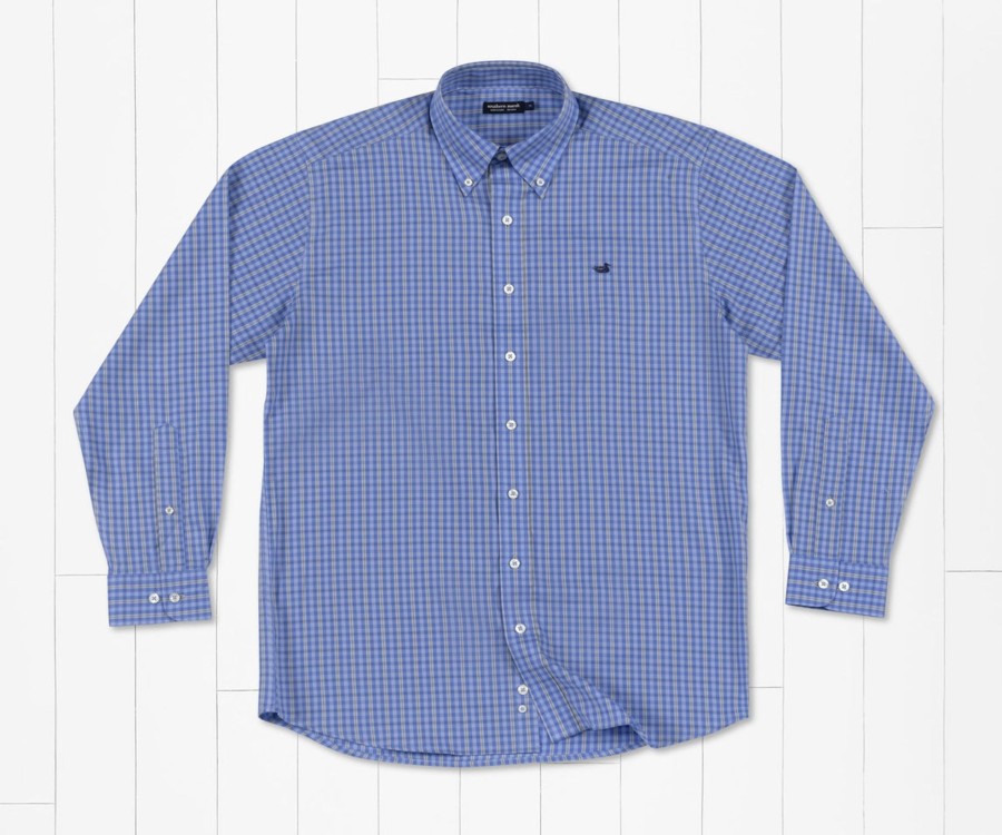 Men'S Southern Marsh Relaxed | Collier Gingham Dress Shirt