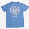 Men'S Southern Marsh Original Ss Tees | Branding Collection Tee | Anchor Oxford Blue