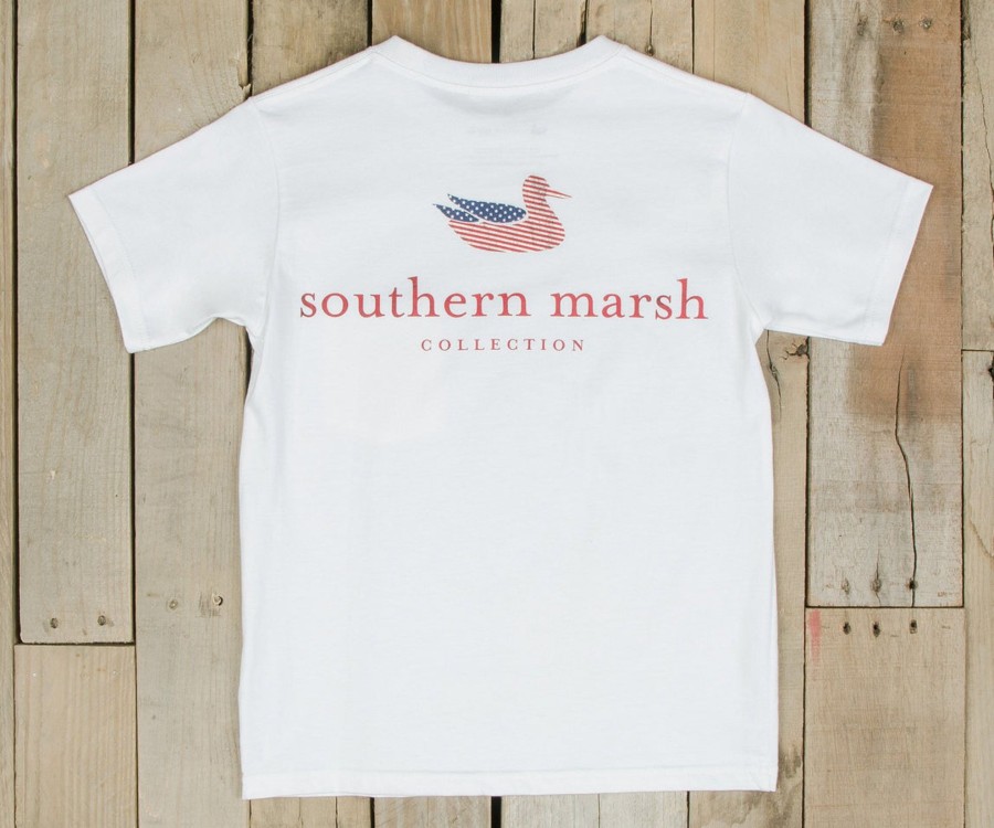 Youth Southern Marsh Original Tees | Youth Authentic Flag Tee