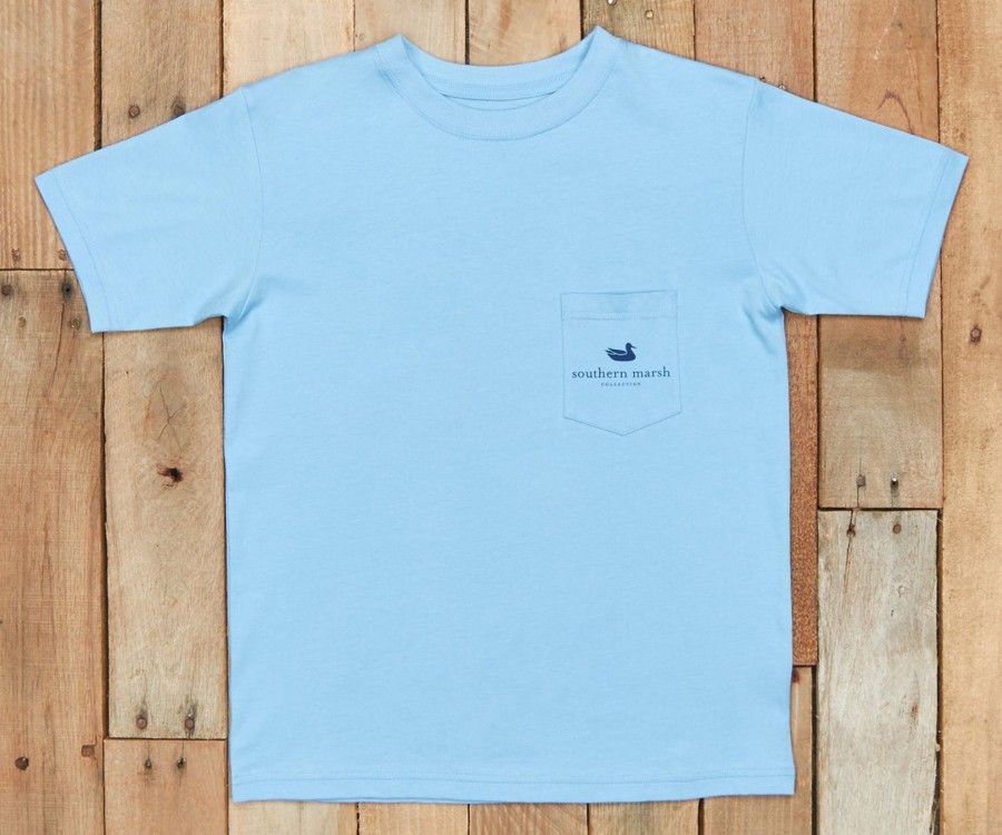 Youth Southern Marsh Original Tees | Youth River Route Collection Tee - The South