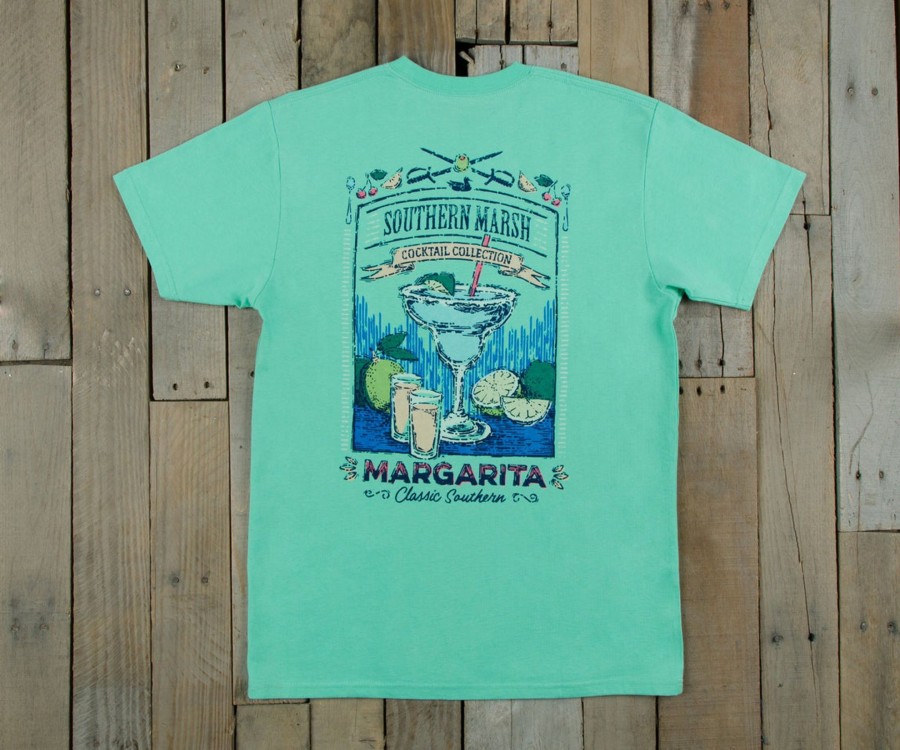 Men'S Southern Marsh Original Ss Tees | Cocktail Collection Tee | Margarita