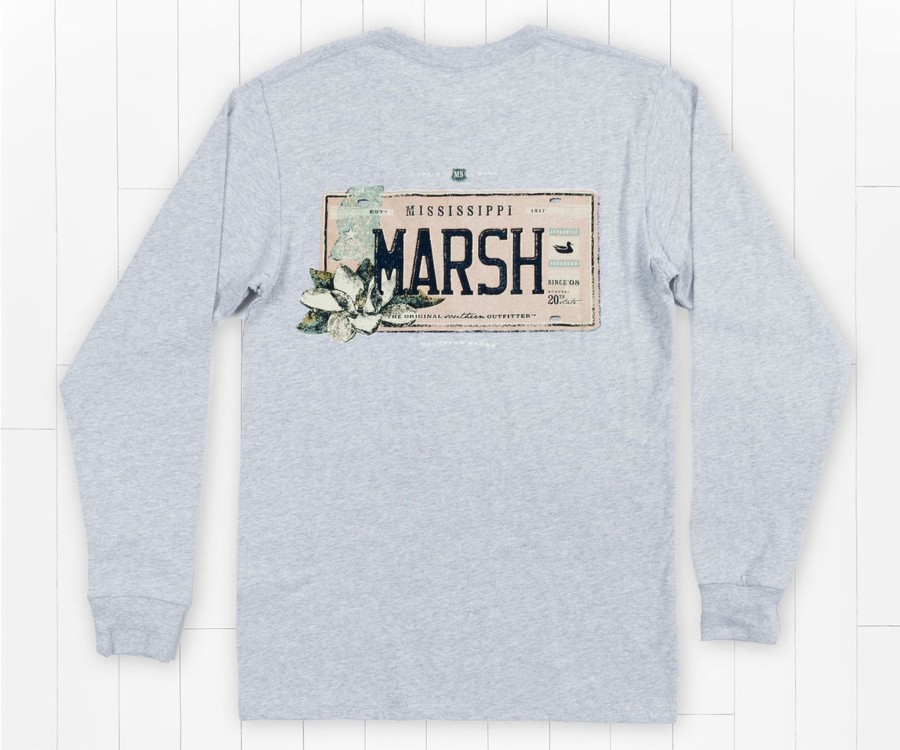 Women'S Southern Marsh Original Long Sleeve Tees | Backroads Collection Tee | Mississippi | Long Sleeve