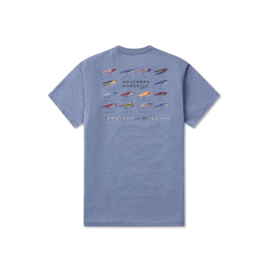 Women'S Southern Marsh Seawash Tees | Seawash Tee - Game Day In The South