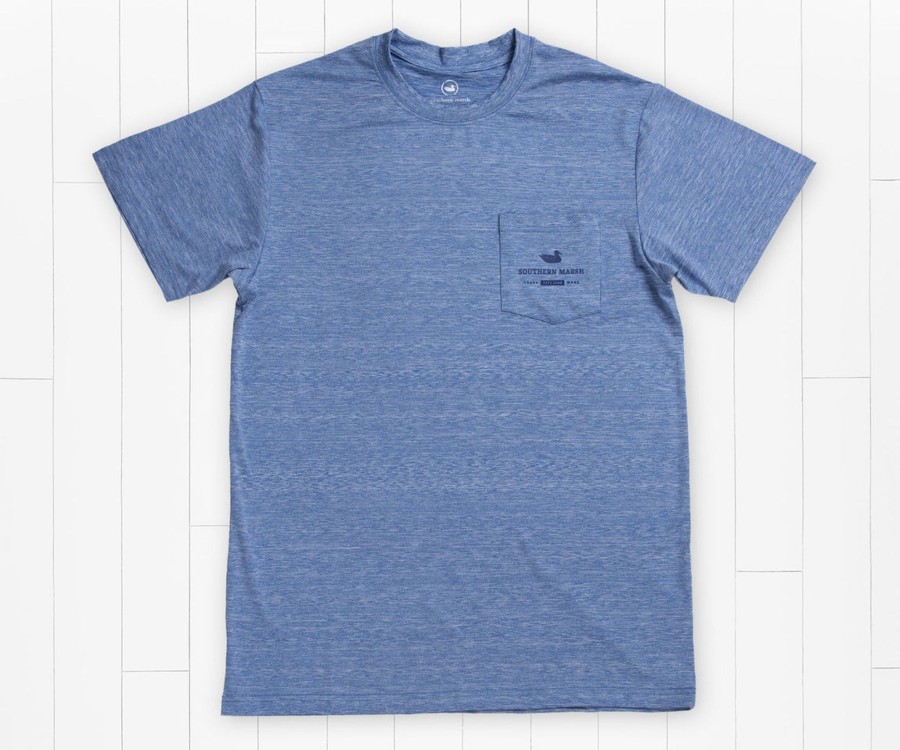 Women'S Southern Marsh Performance Tees | Fieldtec Heathered Performance Tee | Pompano