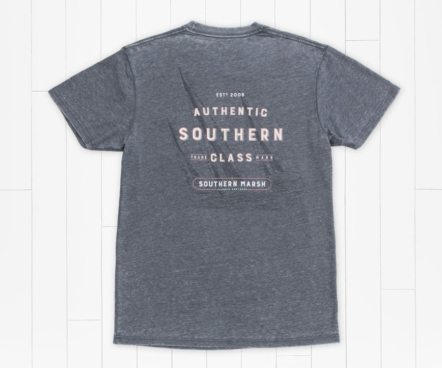 Women'S Southern Marsh Seawash Tees | Seawash Branding Tee | Sailboat