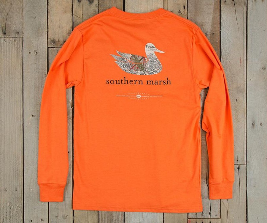 Women'S Southern Marsh Original Long Sleeve Tees | Authentic Heritage Tee | Oklahoma | Long Sleeve