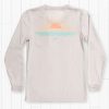 Women'S Southern Marsh Performance Long Sleeve Tees | Fieldtec Comfort Tee | Sunset Ash Gray