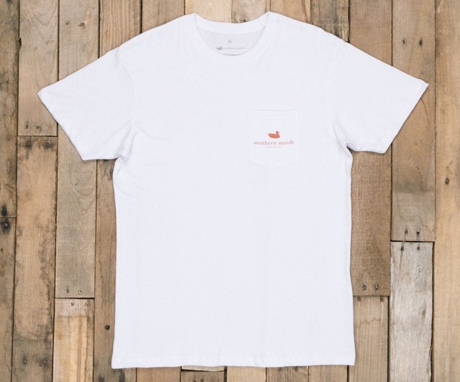 Men'S Southern Marsh Original Ss Tees | Vintage Decoy Wood Duck Tee