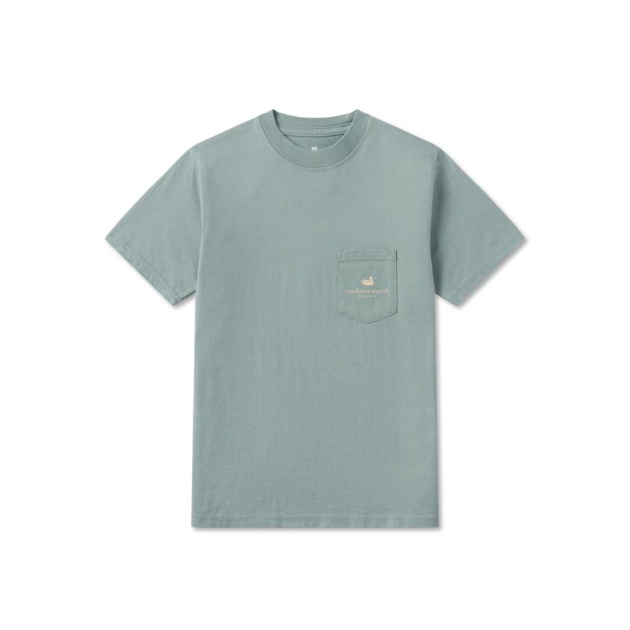 Youth Southern Marsh Original Tees | Youth Branding Collection Tee | Sunset