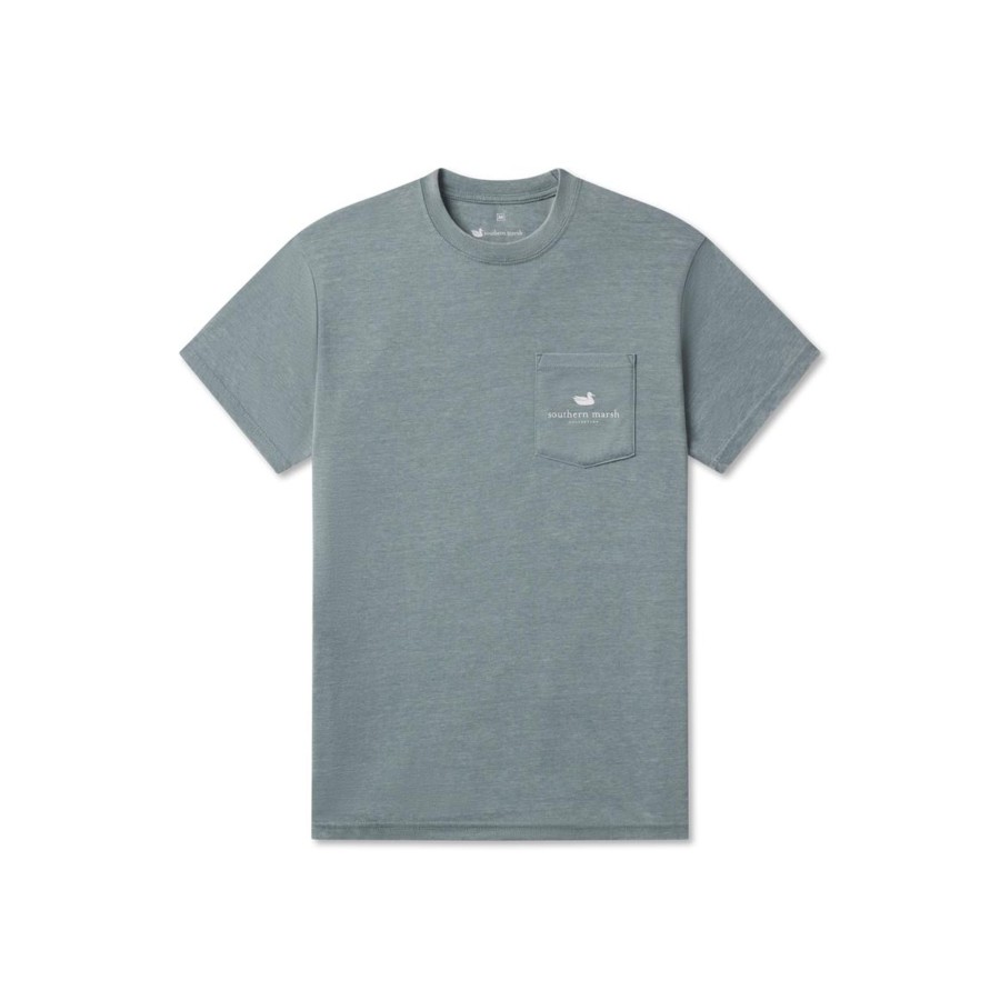 Men'S Southern Marsh Seawash Tees | Seawash Tee - Decoy Stamp