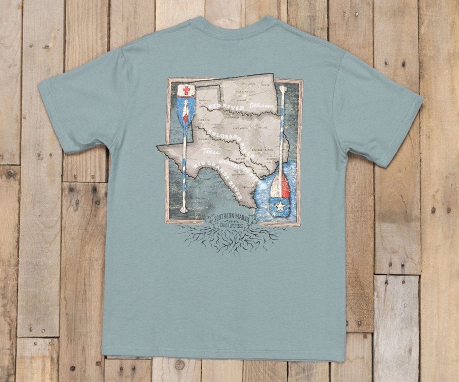 Women'S Southern Marsh Original Tees | River Route Collection Tee - Texas & Oklahoma