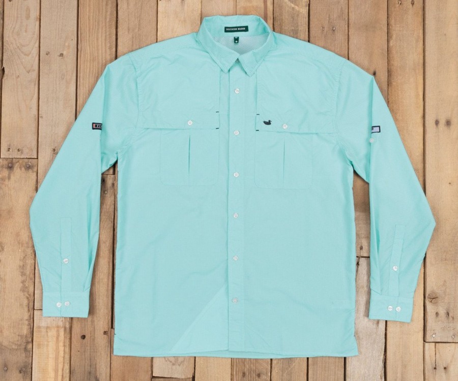 Men'S Southern Marsh Fishing Shirts | North Key Fishing Shirt