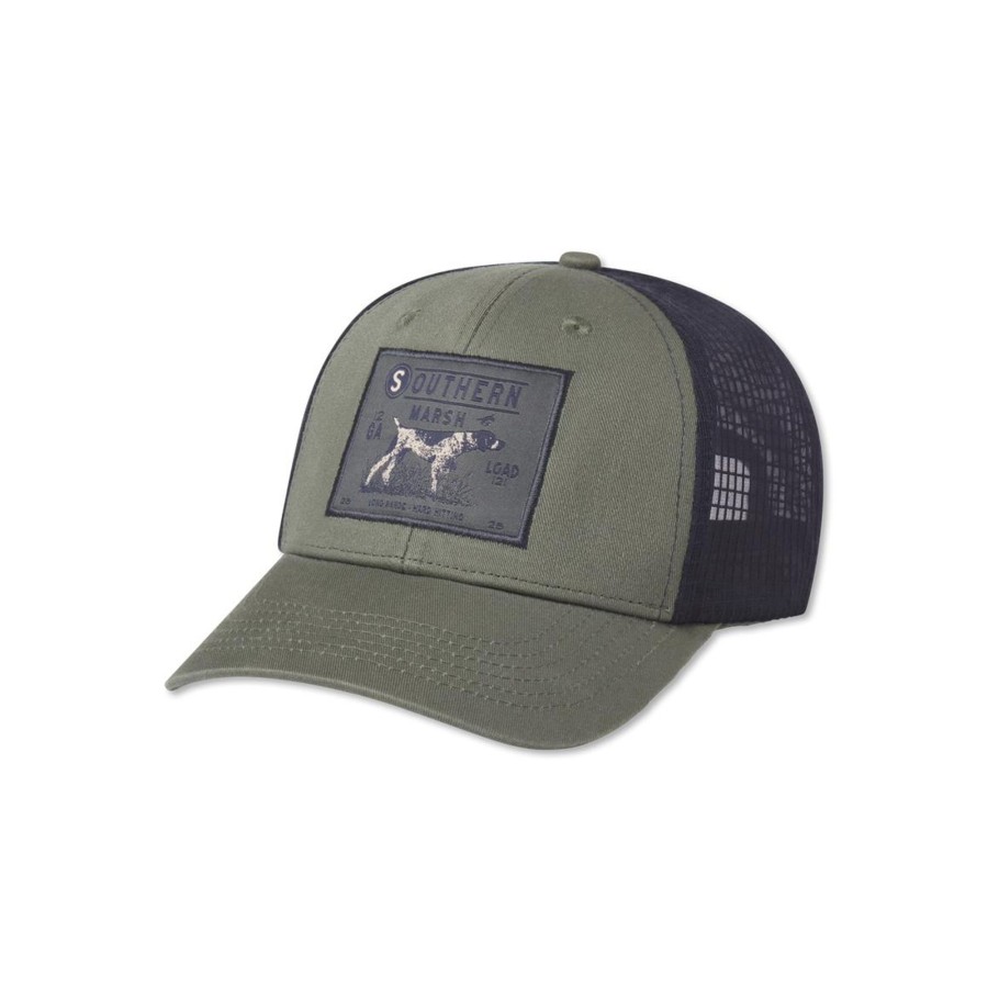 Youth Southern Marsh Hats | Youth Trucker Hat - Pointer Pack Burnt Sage