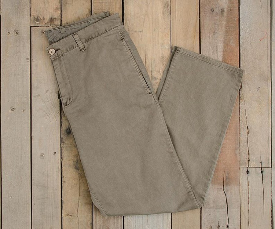 Men'S Southern Marsh Pants | Seawash Grayton Twill Pant Burnt Taupe