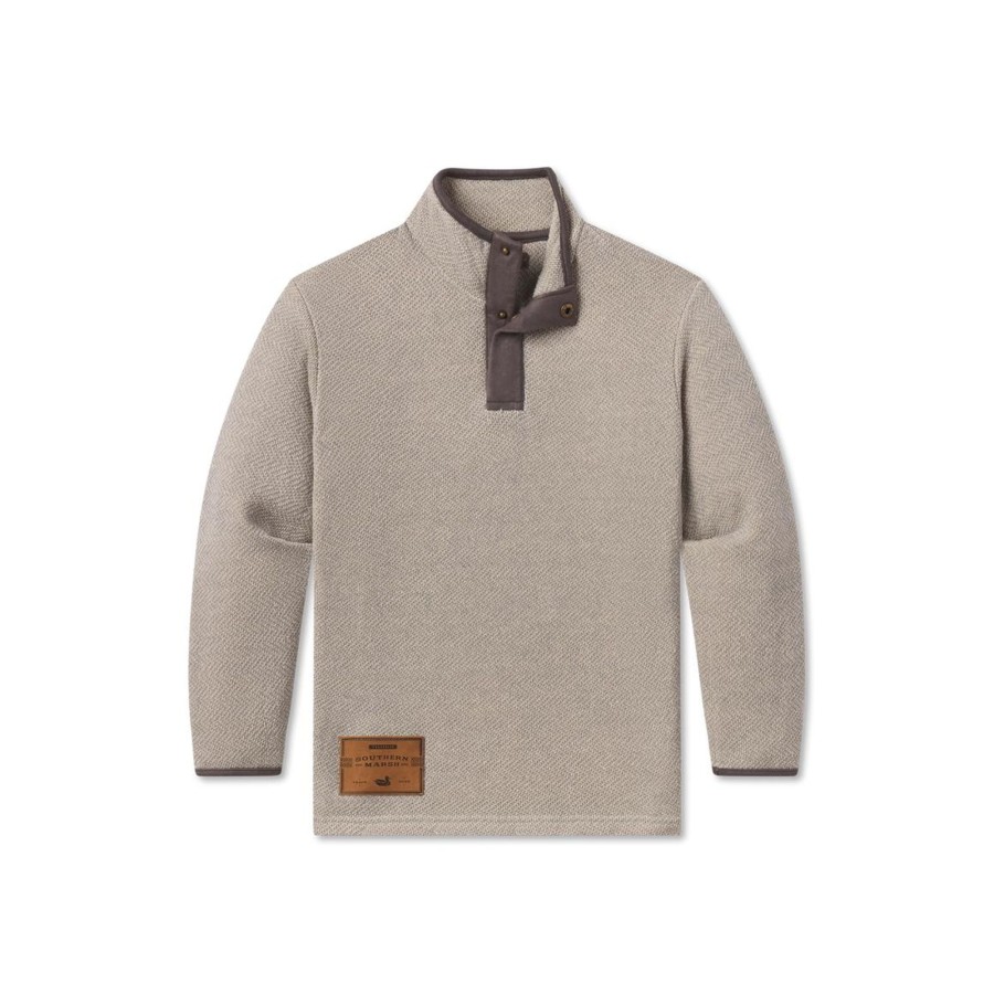 Youth Southern Marsh Pullovers And Sweaters | Youth Junction Knit Pullover Slate Knit