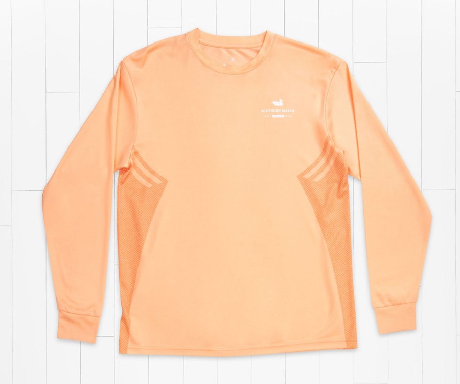 Women'S Southern Marsh Performance Long Sleeve Tees | Fieldtec Performance Tee | Gulf Stream