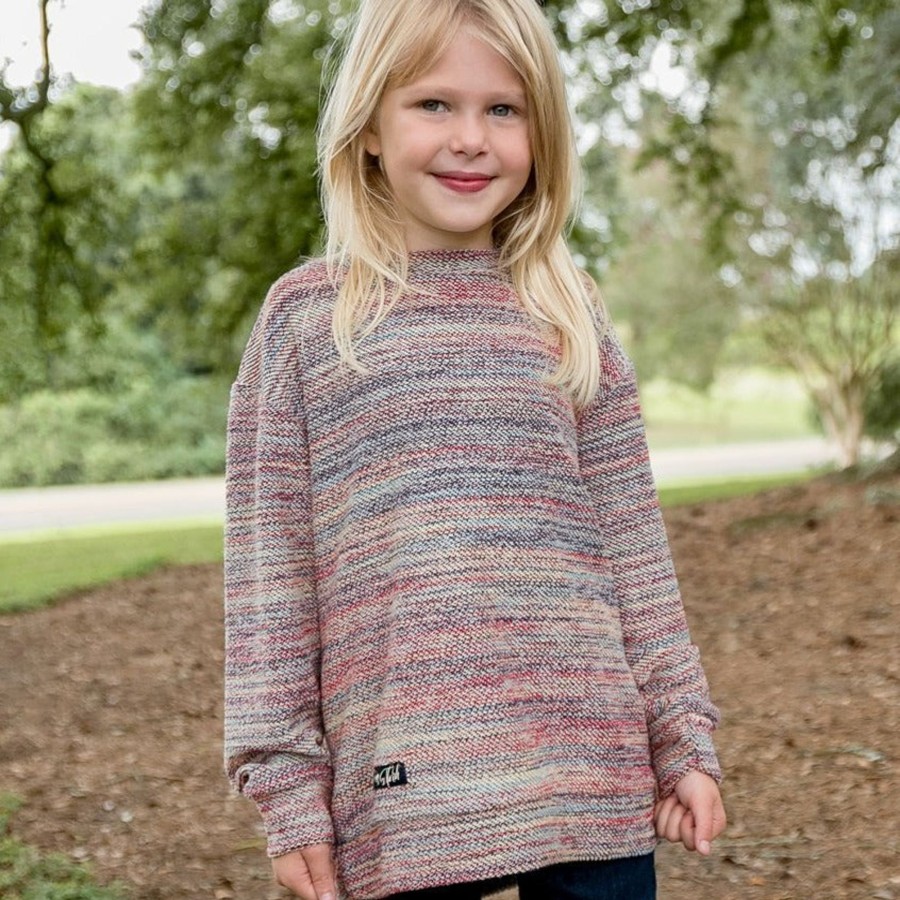 Youth Southern Marsh Pullovers And Sweaters | Youth Sunday Morning Sweater | Rainbow