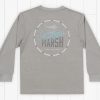 Youth Southern Marsh Performance Long Sleeve Tees | Youth Fieldtec Heathered Performance Tee | Marlin Time | Long Sleeve