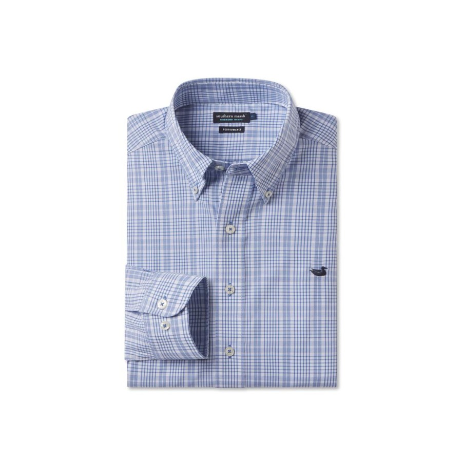 Youth Southern Marsh Dress Shirts | Youth Shenandoah Performance Check Dress Shirt