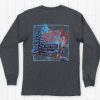 Women'S Southern Marsh Original Long Sleeve Tees | Ski Trip Tee | Long Sleeve Midnight Gray