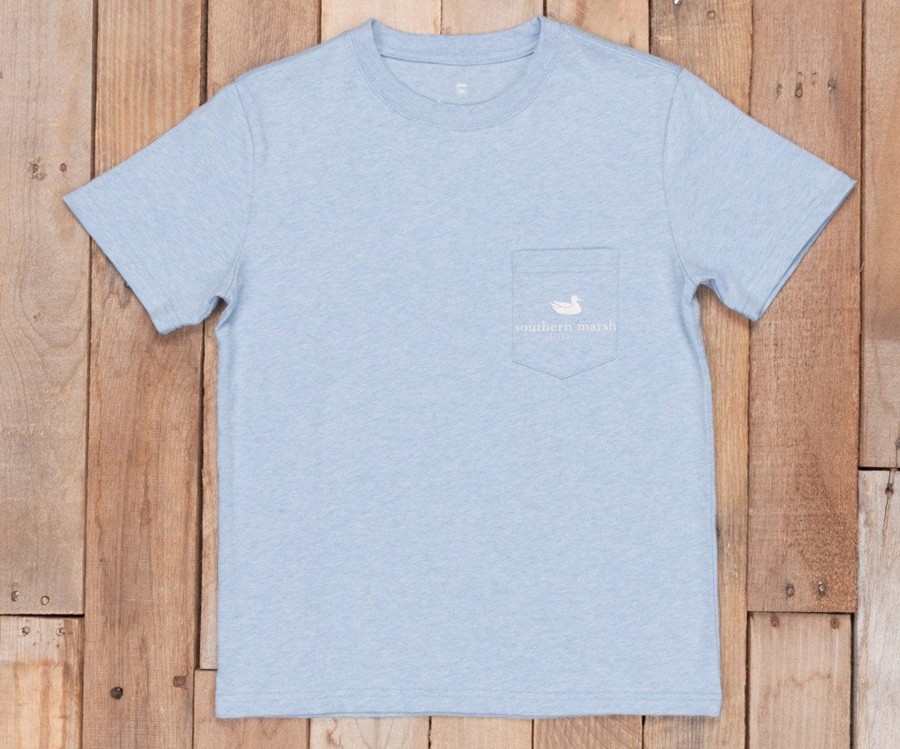 Youth Southern Marsh Original Tees | Youth Festival Series Tee | Peach