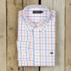 Men'S Southern Marsh Relaxed | Madison Windowpane Dress Shirt