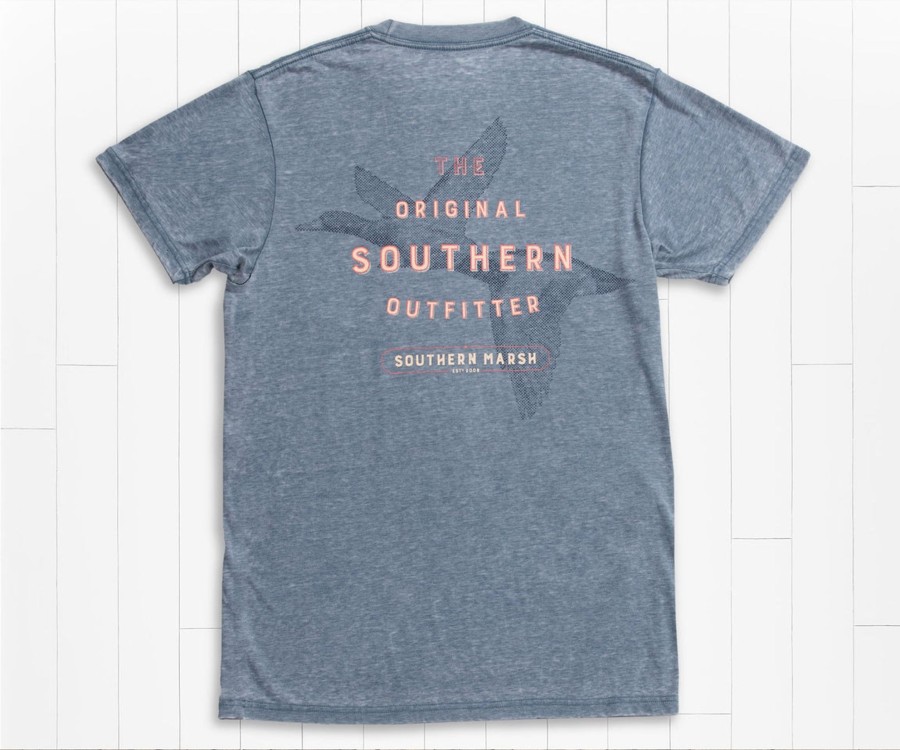 Women'S Southern Marsh Seawash Tees | Seawash Branding Tee | Ducks