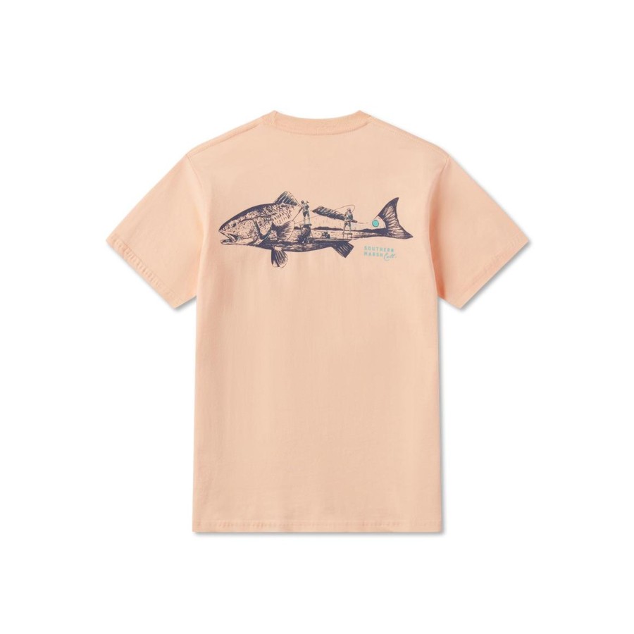 Youth Southern Marsh Original Tees | Youth Sunset Spots Tee