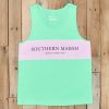 Women'S Southern Marsh Tanks | Samantha Tank Top Bimini Green