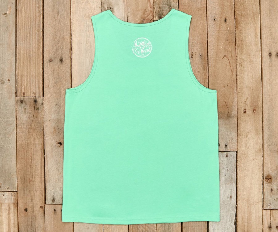 Women'S Southern Marsh Tanks | Samantha Tank Top Bimini Green