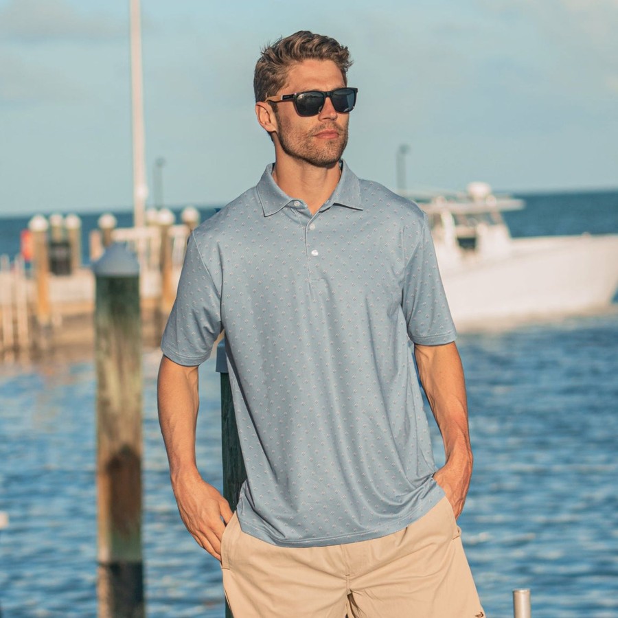 Men'S Southern Marsh Polos | Flyline Performance Polo