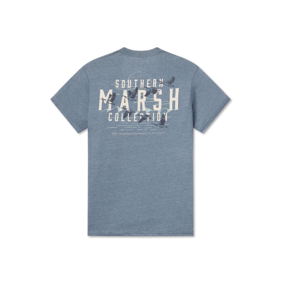 Men'S Southern Marsh Seawash Tees | Seawash Tee | Etched Formation