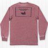 Men'S Southern Marsh Seawash Long Sleeve Tees | Seawash Pond Tee | Long Sleeve