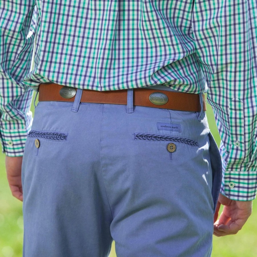 Men'S Southern Marsh Pants | Seawash Grayton Twill Pant Lilac